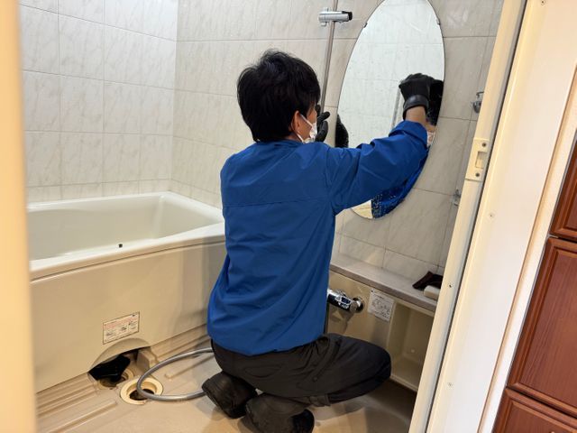 プロの技術でご満足いただけるように心を込めて作業いたします