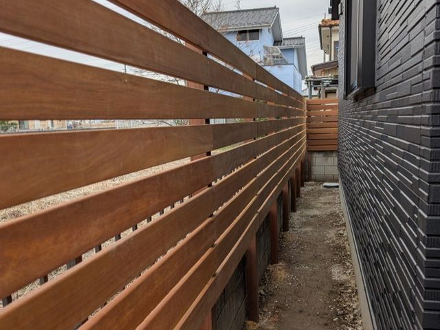 フェンス＆目隠しフェンスの施工は安心してお任せ下さい。