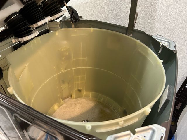 洗濯機完全分解洗浄