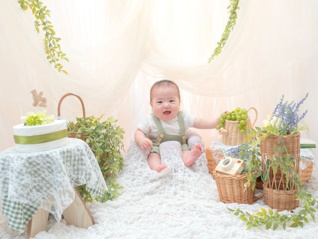 【セット･衣装無料】ご自宅でスタジオクオリティ｜バースデーフォト撮影