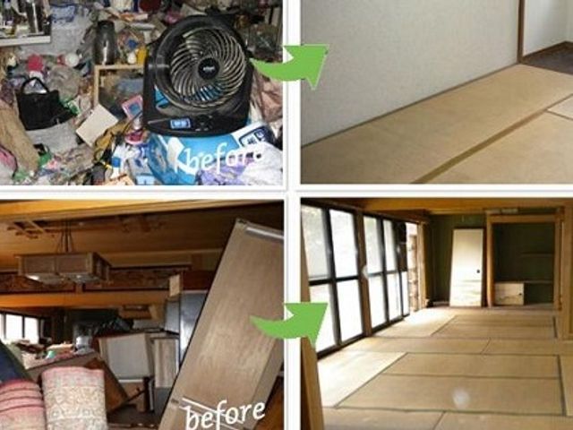 ◆ゴミ屋敷片付(最安)1K･1R不用品まとめて￥8,800円〜◆リュース買取対応サービスの画像