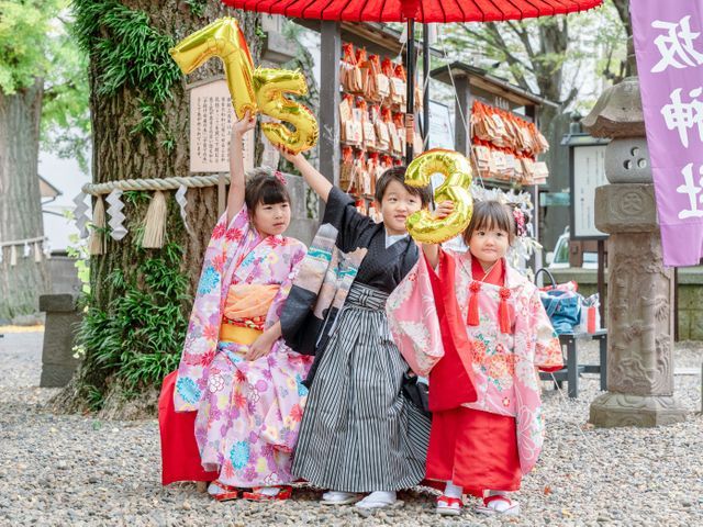 初めてでも安心♪七五三の素敵な笑顔を残します！和傘無料・撮影枚数制限なし