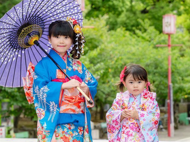 初めてでも安心♪七五三の素敵な笑顔を残します！和傘無料・撮影枚数制限なし【早割】
