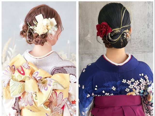 ヘアセット付き着付け！早くて、綺麗で、楽！！経験豊富な着付け師がお伺いします。
