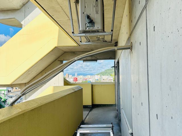 エアコン取り外し