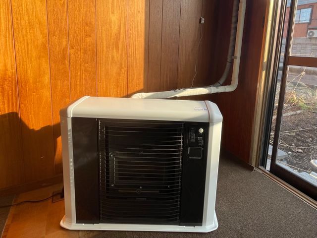 FFストーブの取付、取外し