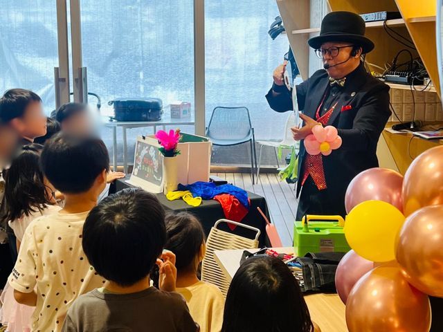 ☆年中無休☆年齢問わず楽しめるバルーン＆マジックパフォーマンス！