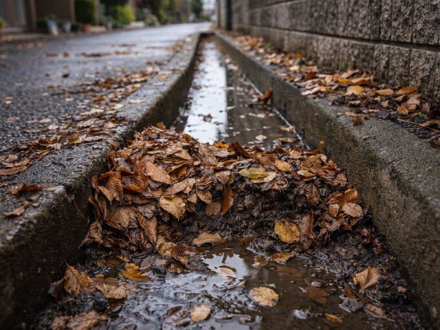 落ち葉清掃・回収サービス