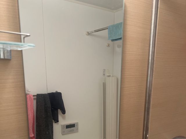 浴室鏡のウロコ・水垢取り