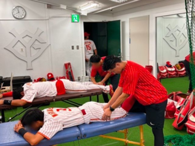 【医療国家資格保有】社会人野球チーム帯同トレーナーが行う約3万件の信頼できるケア