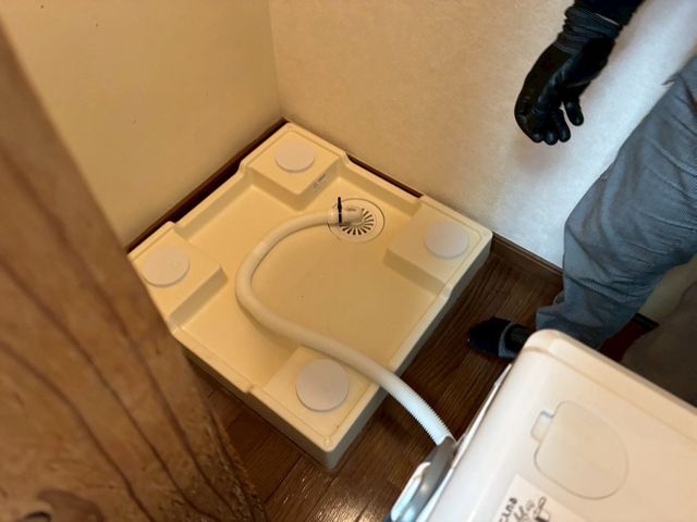 洗濯機パン(防水パン)の設置・交換