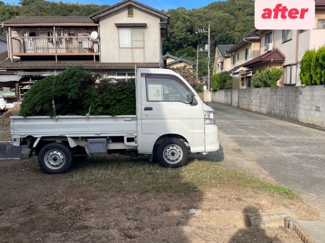 丁寧さとスピードを両立！子育てパパが真心込めて伐採