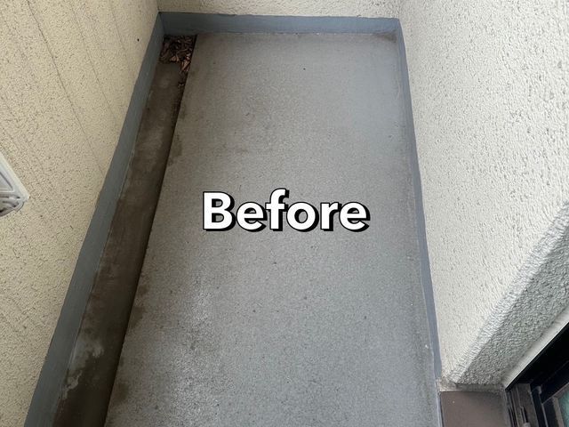 【ベランダクリーニング】丁寧な作業で満足度抜群！住宅のプロにお任せください！