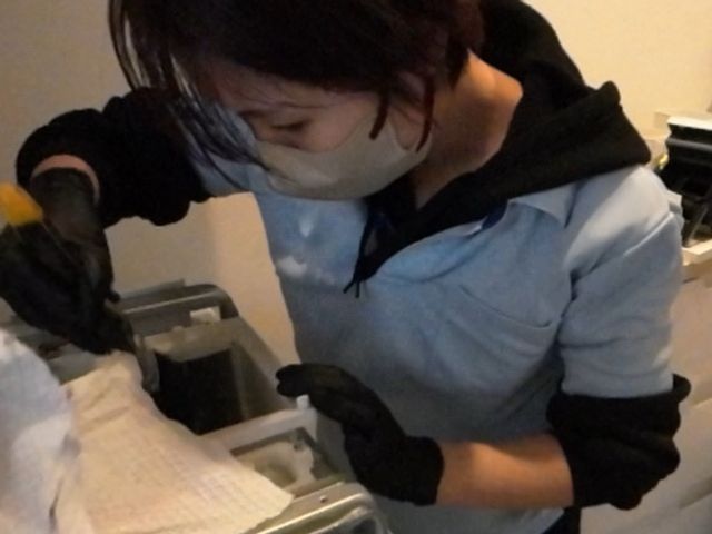 ドラム式洗濯機クリーニング