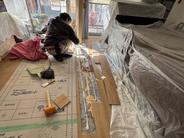 プロの技術でご満足いただけるように心を込めて作業いたします