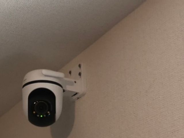 防犯カメラオリジナル支柱取付設置防水対策LAN配線施工同軸施工ｺﾝｾﾝﾄ増設