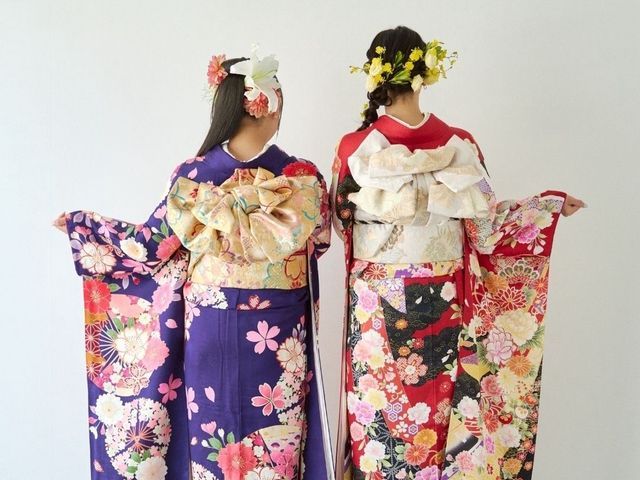 楽でスピーディで着崩れず、お客様が一番美しく見える着付が大好評☆ヘアセット要相談