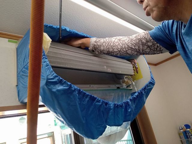 三菱電機製品(霧ヶ峰)限定！完全分解清掃ワンランク上の仕上がりをお約束します。