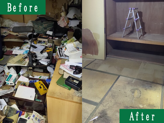 遺品・生前整理/買取値引有/完全自社スタッフ対応【累計300件以上】サービスの画像