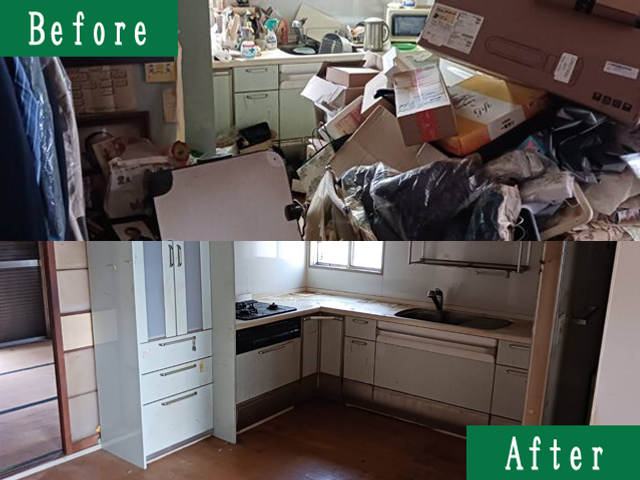 遺品・生前整理/買取値引有/完全自社スタッフ対応【累計300件以上】サービスの画像