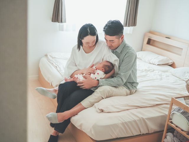 いつもの姿で♪現役保育士が撮影します！（おくるみに包まず普段のお姿でのご撮影）