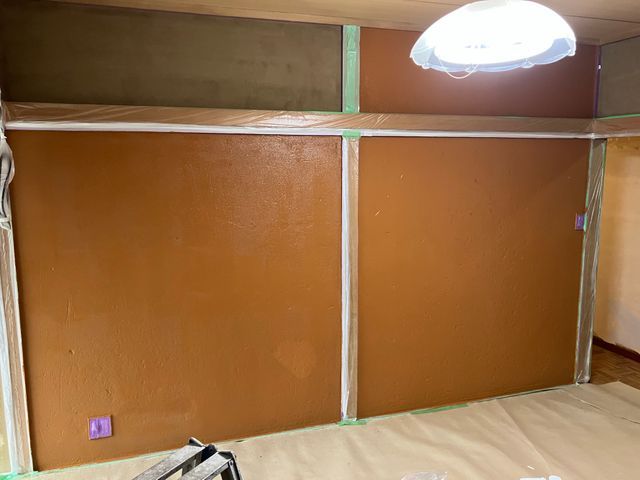 クロス　室内壁塗り替え工事