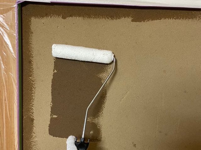 クロス　室内壁塗り替え工事サービスの画像