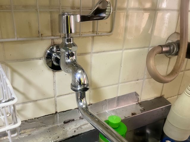 水栓蛇口交換 / キッチン