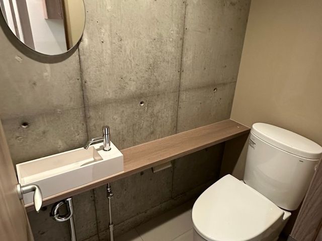 ウォシュレット取付け