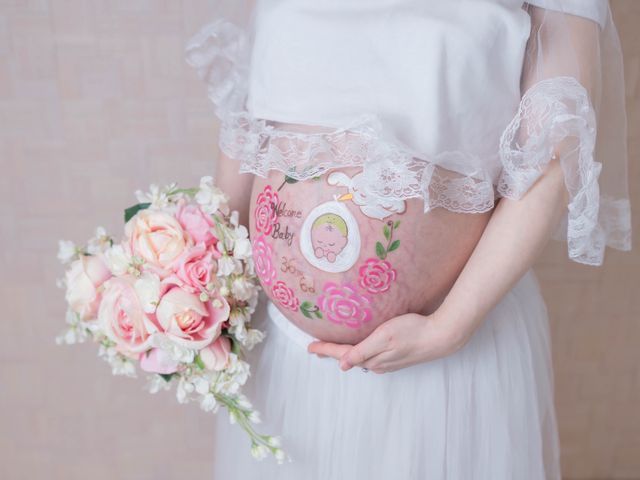 保育士経験7年の私による心温まる世界に一つだけのオリジナルペイントで安産祈願