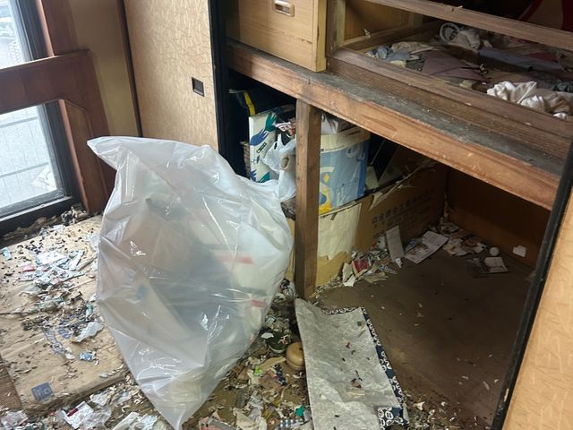 ゴミ屋敷・物が散乱して自分ではどうにもならないなど、まずはお問い合わせ下さいサービスの画像
