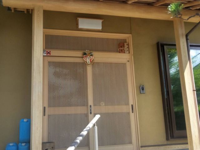 古木洗い、アク抜き、防水、コート、外回り、中廻り、