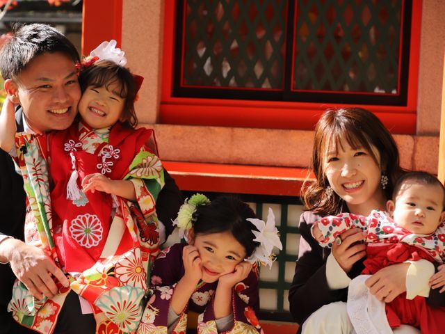 大人になってからも思い出に残る七五三の瞬間！自然体を撮影します！