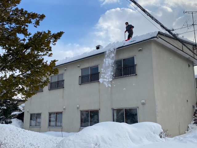 ★表示料金は作業員1名分★車庫･屋根の雪下ろし★雪庇落とし★敷地内の除雪作業★