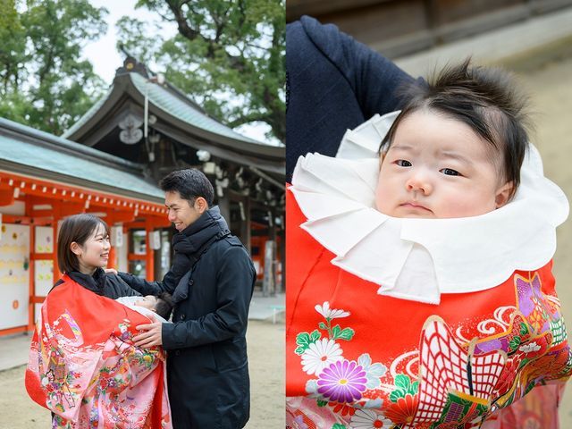 【福岡 | 女性フォトグラファー】出張撮影／お宮参り撮影