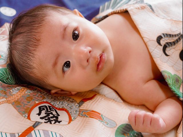 ＼写真が単調にならない“演出するお宮参り撮影”／