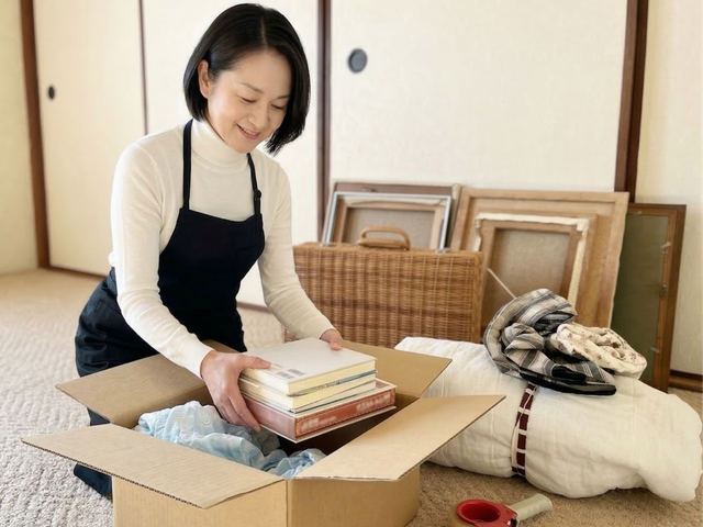 お引越しの梱包・開梱作業