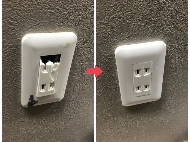 【コンセント・スイッチ交換】大手不動産会社での経験豊富な電気工事店★