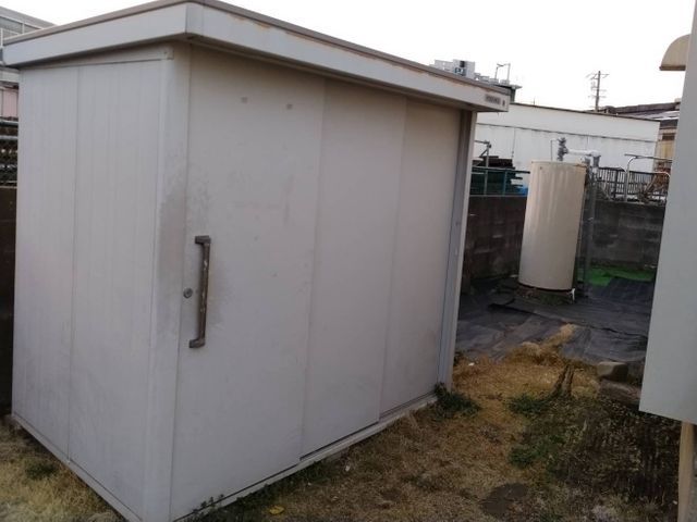 さまざまなタイプの物置に対応可!!引き取りも可能でございます【騒音トラブルゼロ】