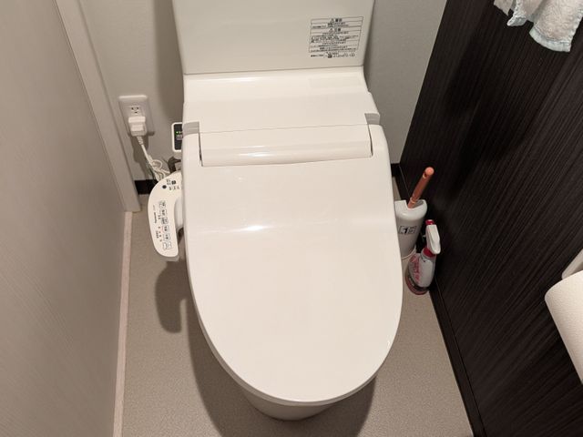 トイレ便座取付工事