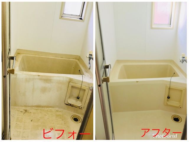 コロナ対策 エプロン内部洗浄込 鏡は専用機材でピカピカ仕上げ クリナークのお風呂 浴室 クリーニング くらしのマーケット