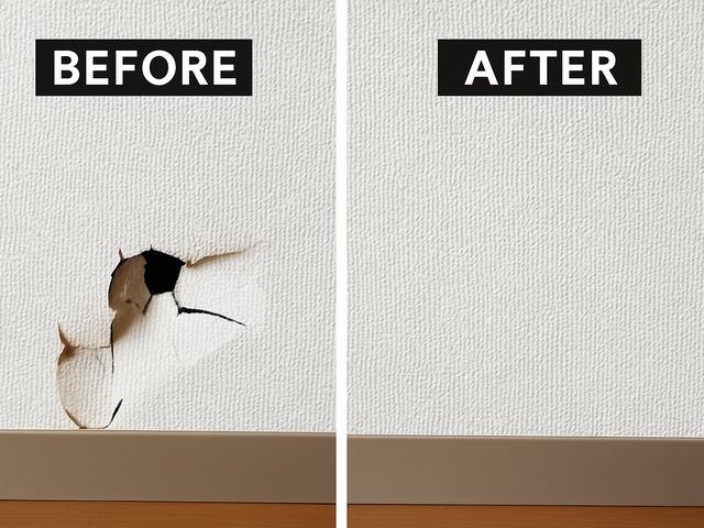 はじめての壁の穴を直したい方！にこそ安心の壁紙張替え専門店