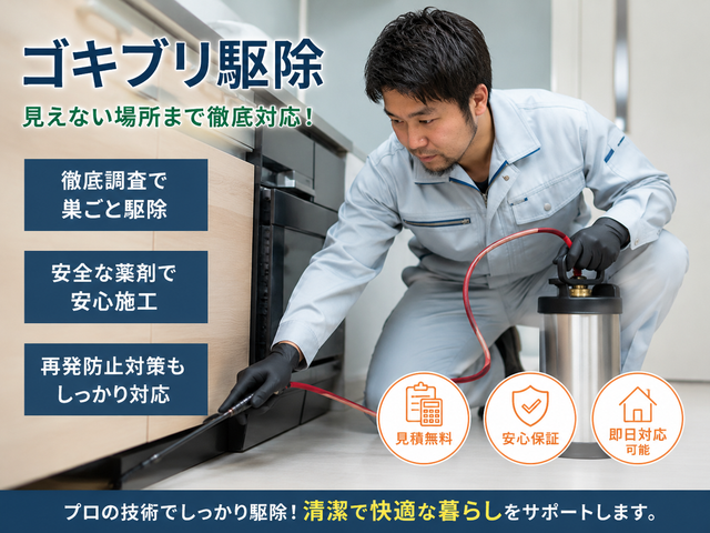 ゴキブリ対策