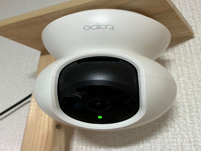 出先でもお家の状態が分かる！見守りカメラ！