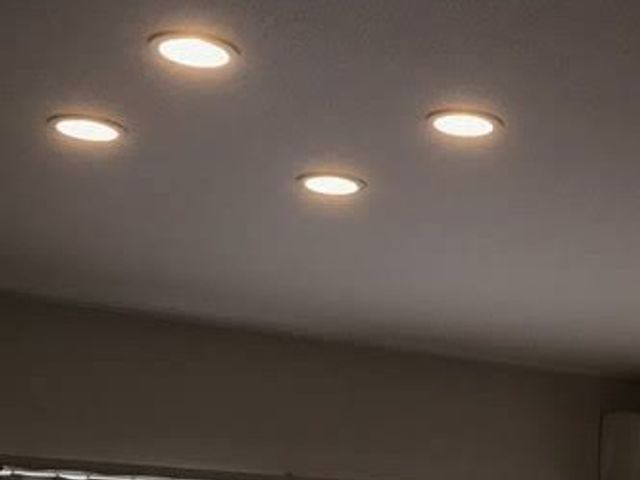 高所電球交換作業