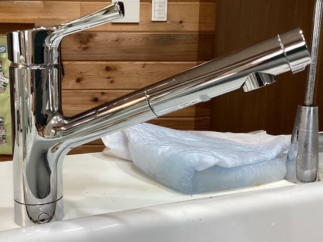 キッチン蛇口の交換