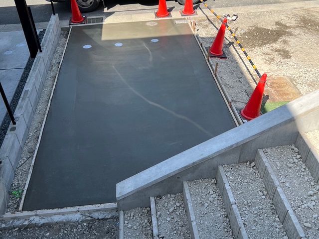 駐車場の施工お任せ下さい！