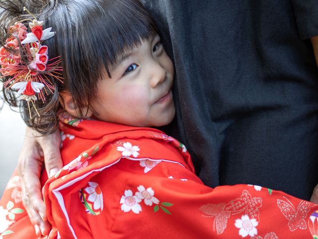 台紙3ポーズアルバム付 大切なお子様の記念日 思い出に写真を添えて 紬 Yu Photo の出張撮影 カメラマン 七五三撮影 くらしのマーケット