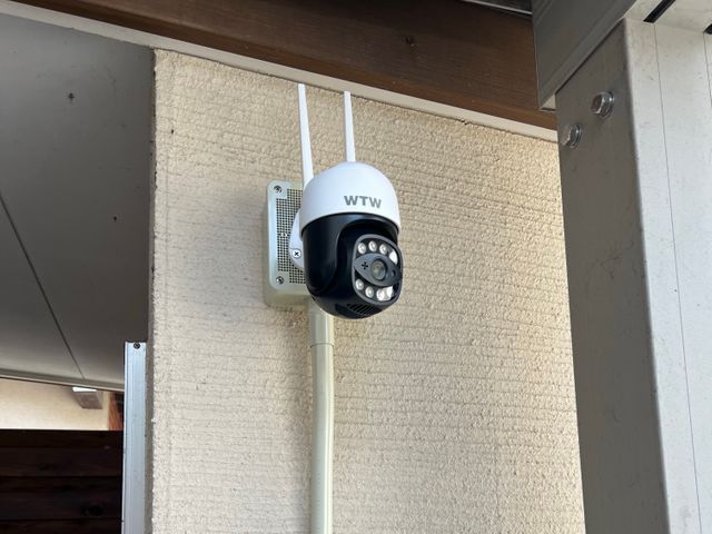 防犯カメラ設置
