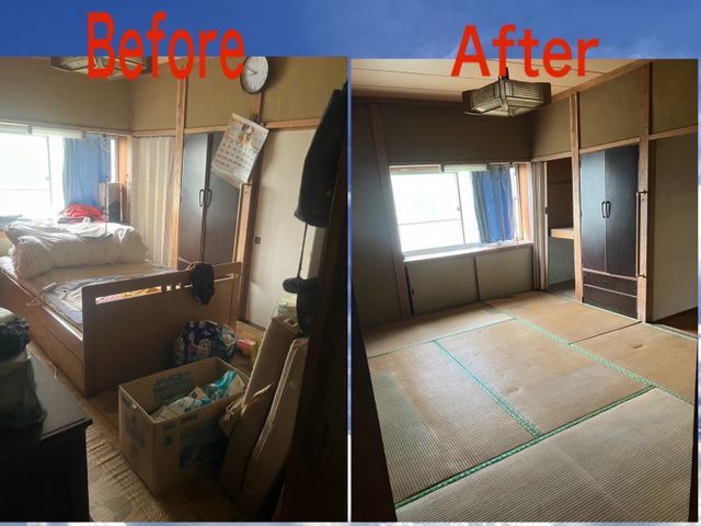 プロの遺品整理士による作業をお届けします。事件現場特殊清掃士も在籍しております。サービスの画像